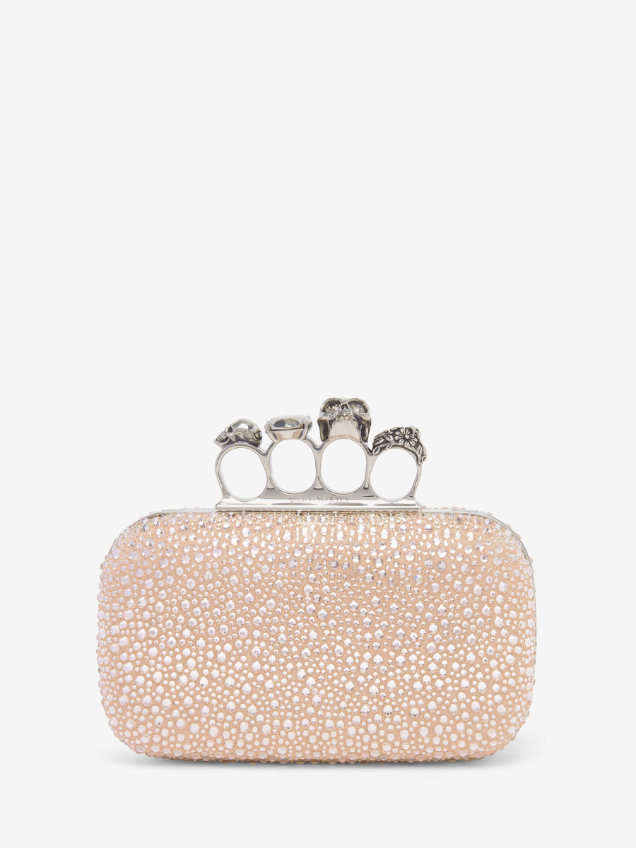 ALEXANDER MCQUEEN - Knuckle Clutch - Item 6762561BLDV5000